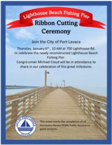 Lighthouse Beach Fishing Pier Ribbon Cutting Ceremony